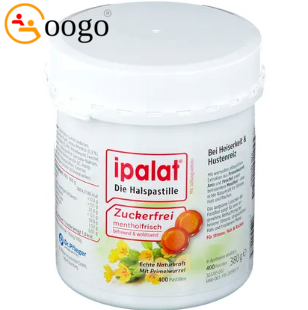 Ipalat throat lozenges sugar free, 400 pieces